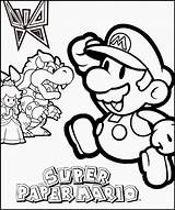 Mario Coloring Pages Printable Bros Filminspector Anyway Present Hope Enjoy Them Brothers sketch template