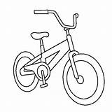 Bike Coloring Kids Pages Draw Bicycle Bikes Printable Colouring Preschool Clipart Drawing Simple Boys Transportation Kid Cycling Clip Cute Sheets sketch template