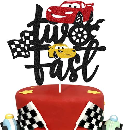 fast cake topper race car  cake decoration  racing car