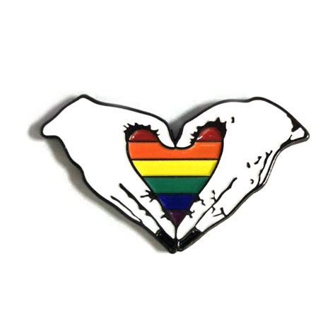 Wholesale Lgbt Rainbow Lesbian Gay Pride Flag Custom Metal Enamel Lapel