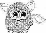 Furby Ausmalbilder Imprimer Raskrasil Animaux sketch template