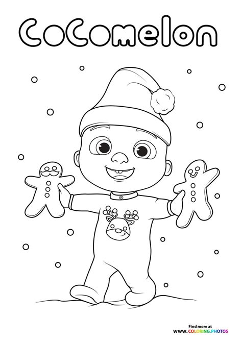 printable coloring pages jj cocomelon drawing cocomelon nursery