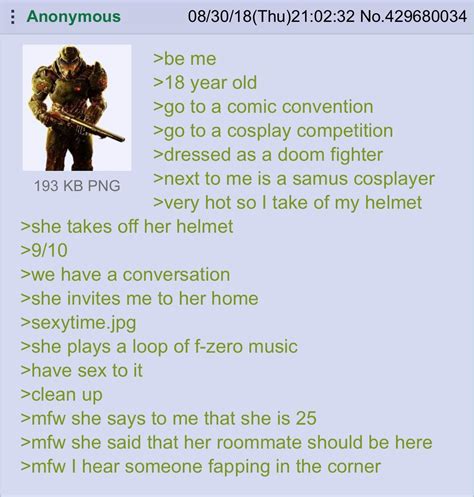 Anon Goes To A Comic Convention Greentext Stories Know