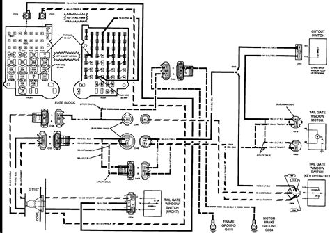 power window wiring diagram chevy wiring
