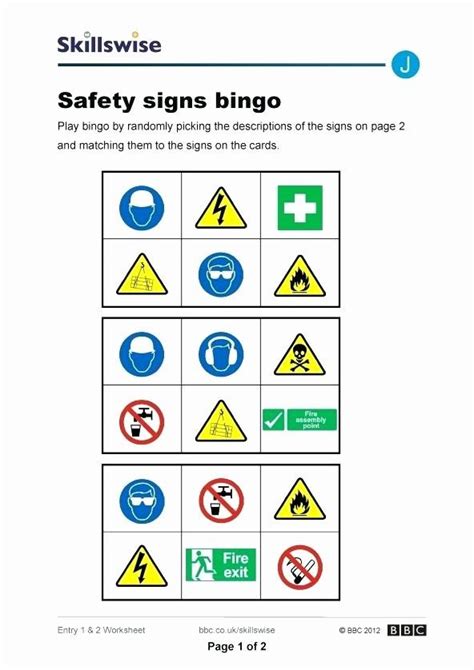 safety signs worksheets  kindergarten pedestrian safety worksheets