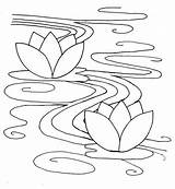 Water Ripples Sashiko Pattern Embroidery Waterlily Patterns Lily Coloring Flowers Drawing Stitching Quilt Google Designs Needles Result Japanese Getdrawings Jpeg sketch template