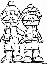 Winter Happy Melonheadz Coloring Lds Clipart Illustrating Pages Nikki Boy Freebies sketch template