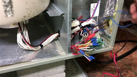 trane heat pump system repair blowing fuse youtube