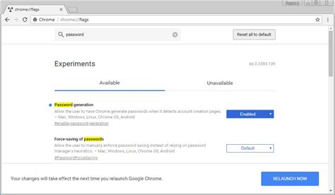 google chrome browser password management feature dignited