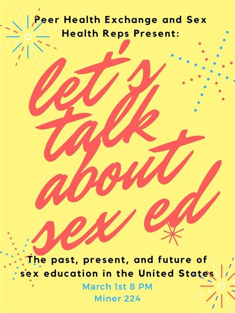 let s talk about sex ed care