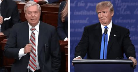 lindsey graham says enough is enough tells trump their hell of a