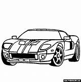 Ford Gt Mustang Car Coloring Drawing Pages Thecolor Cars Color Draw P51 Getdrawings Colori F1 Class sketch template