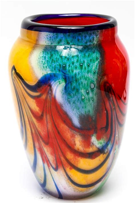 Price Guide For Contemporary Art Glass Hand Blown Vase