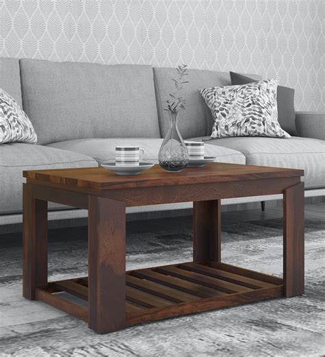 Buy Sheridan Ivy Solid Wood Coffee Table In Provincial Teak Finish