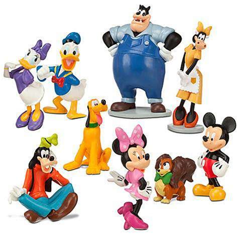 disney mickey mouse mickey mouse clubhouse exclusive  piece deluxe pvc figure playset toywiz