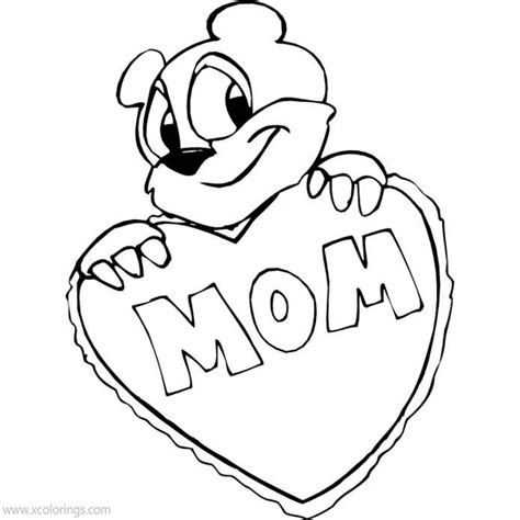 valentines day coloring pages  mom xcoloringscom