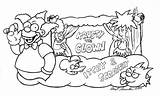 Krusty Clown Drawing Getdrawings Gras Mardi sketch template