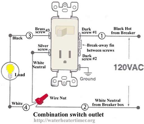 single pole combination switch wiring diagram