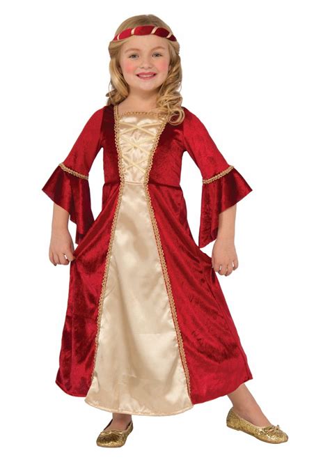 Girls Red Velvet Princess Costume Princess Costume