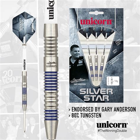 silver star  tungsten gary anderson dart edition