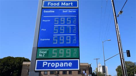california gas prices     automatic tax hike takes effect   july  holiday ktla