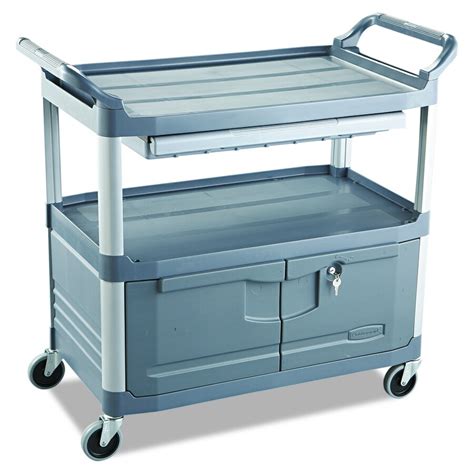 rubbermaid commercial products    drawer utility cart  lowescom