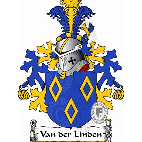 van der linden familia heraldica genealogia brasao van der linden