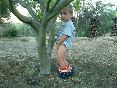 Peeing On A Tree Tyler Warrender Flickr