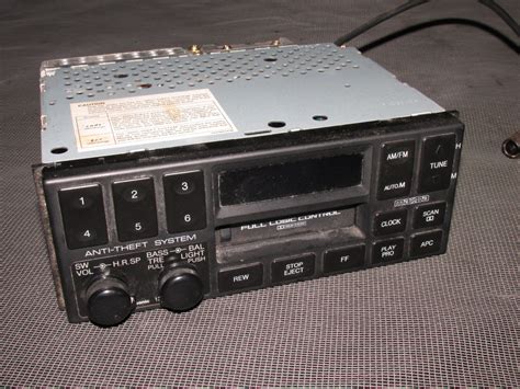 mazda miata oem stereo radio cassette unit autopartonecom