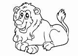Lions Coloriages Judah Souriant Justcolor Animaux Enfant sketch template