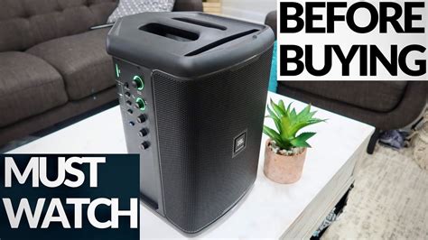jbl eon  compact review sound test demo    pa speaker