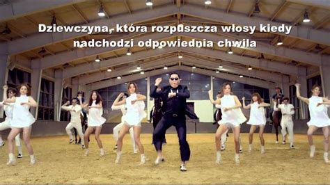 Psy Gangnam Style Tłumaczenie Pl Youtube