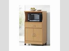 Microwave Cart With Storage Kitchen Stand Rolling Cabinet Shelf Drawer