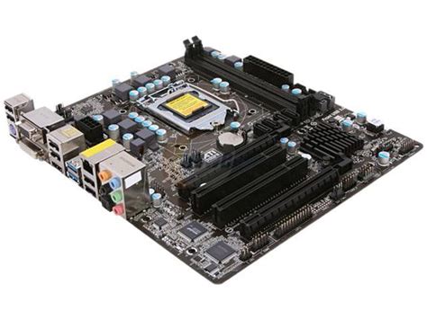 refurbished asrock hm lga  micro atx intel motherboard neweggcom