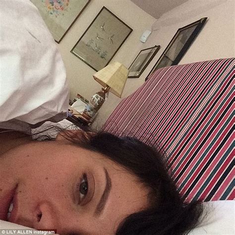 Hungover Selfie Lily Allen Celebrates 29th Birthday With