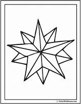 Star Coloring Pages Nautical Double Printable Pdf Book Color Getcolorings Print sketch template