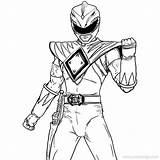 Dino Mighty Morphin Xcolorings sketch template