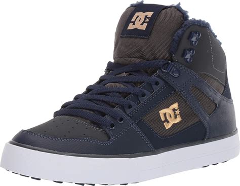 Dc Mens Pure High Top Wc Wnt Skate Shoe Sports And Outdoors Outdoor
