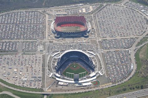aerial views   major league ballpark