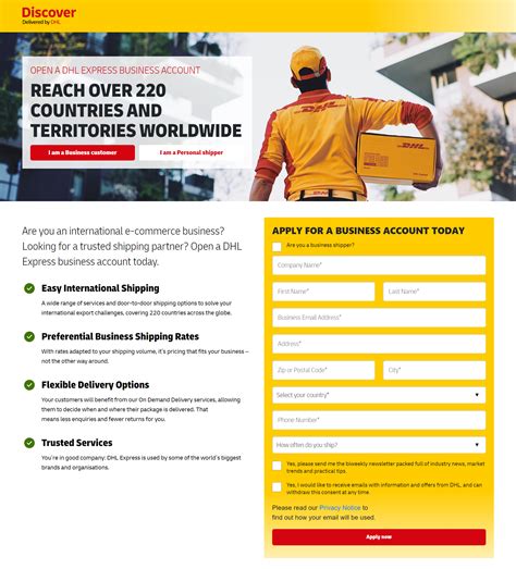 dhl account number step  step instructions elextensions