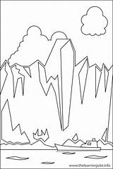 Glacier Designlooter sketch template