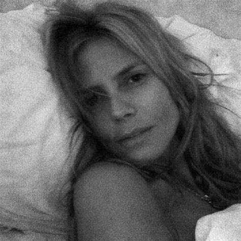 see heidi klum barefaced in bed picture celebrities without makeup