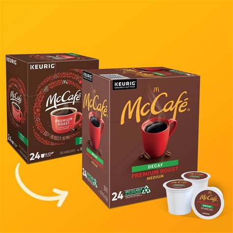 mccafe decaf premium roast coffee keurig  cup pods  ct shipt