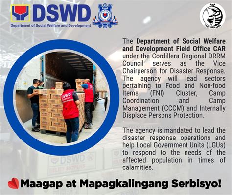 disaster response and management division drmd dswd field office
