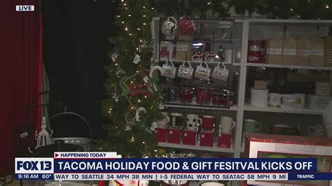 tacoma holiday food gift festival kicks  youtube