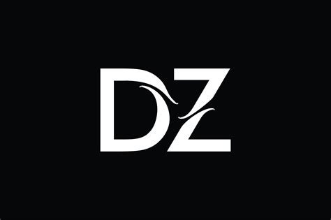 dz monogram logo design  vectorseller thehungryjpeg