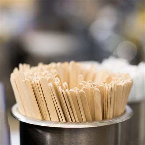 fully compostable wooden stirrers xpk lazy  coffee