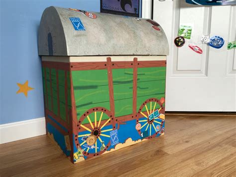 famous toy box real life replica  andys room  toy story popsugar home photo