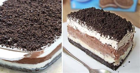 Oreo Delight With Chocolate Pudding Cakescottage