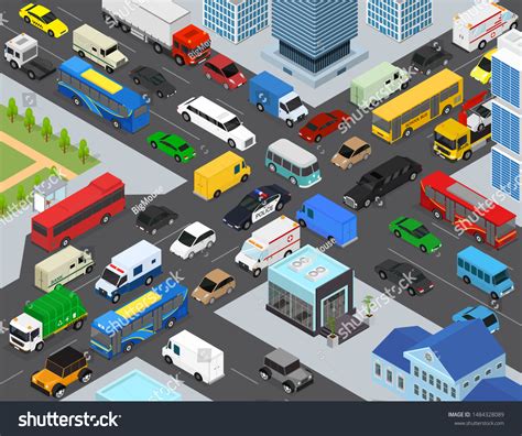 traffic jam cartoon images stock  vectors shutterstock